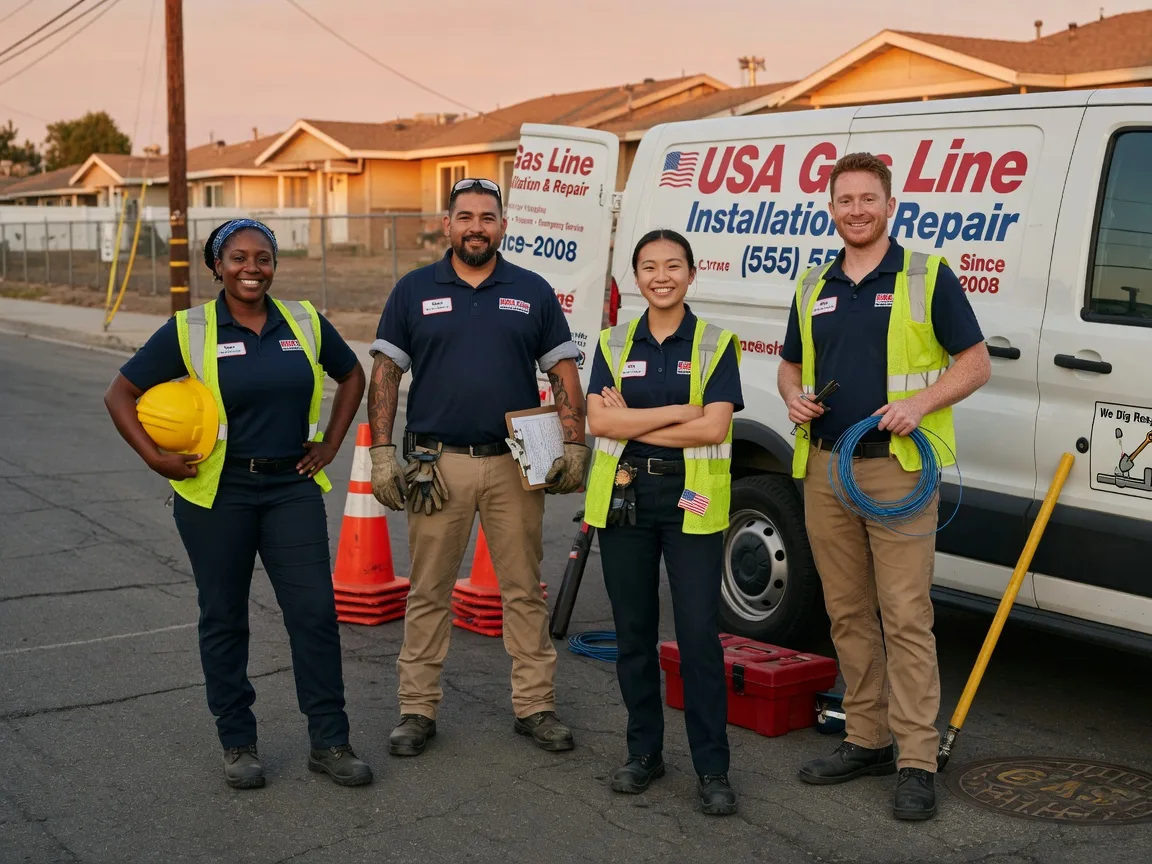 Gas Line Installation company in Drake, ND